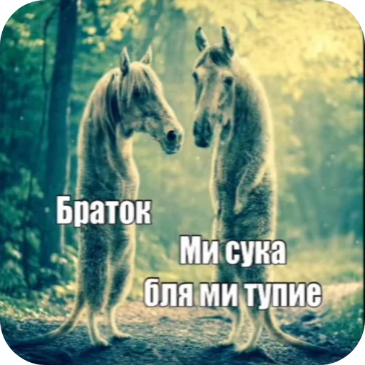 ❤ Стикер «Да поебать мне» для Telegram