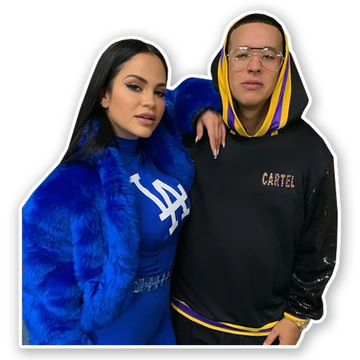 👩‍❤️‍👨 Стикер «Daddy Yankee» для Telegram