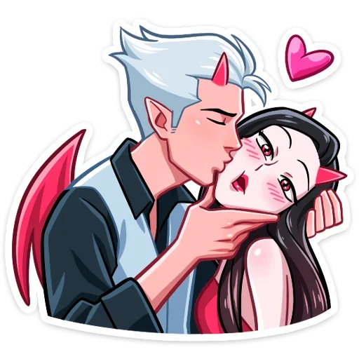😘 Стикер «Демон» для Telegram