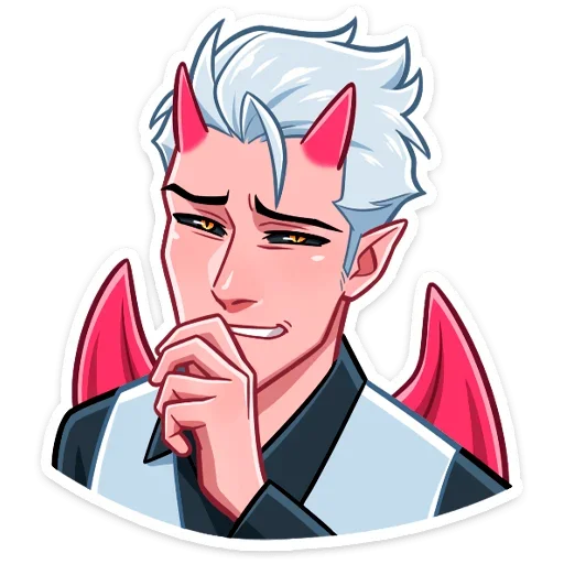🤨 Стикер «Демон» для Telegram