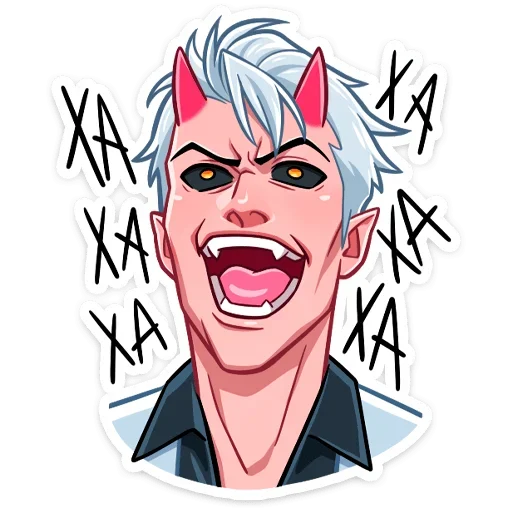 😈 Стикер «Демон» для Telegram