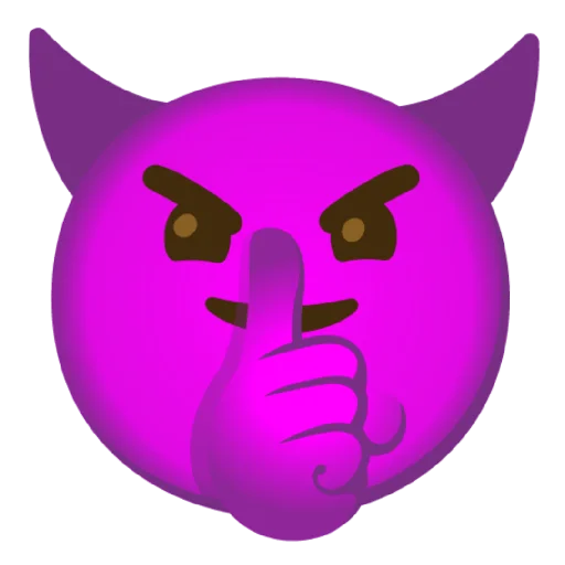 🤫 Стикер «daemoni» для Telegram