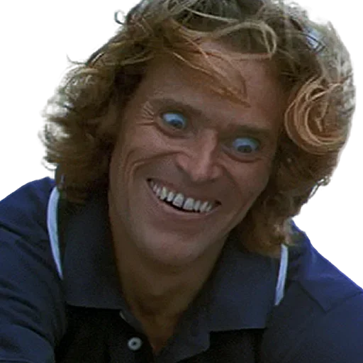 🤪 Стикер «Willem Dafoe» для Telegram