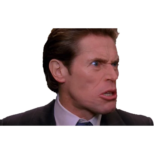😠 Стикер «Willem Dafoe» для Telegram