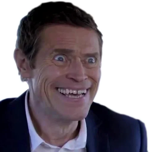 😬 Стикер «Willem Dafoe» для Telegram