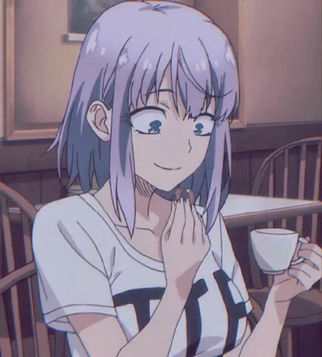 ☕️ Стикер «Dagashi Kashi» для Telegram