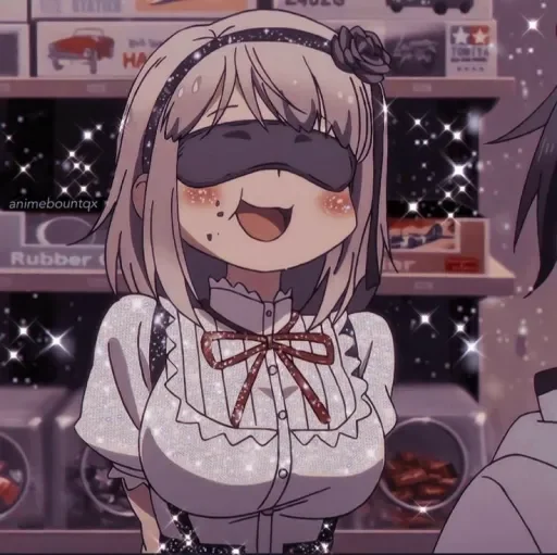 ☺️ Стикер «Dagashi Kashi» для Telegram