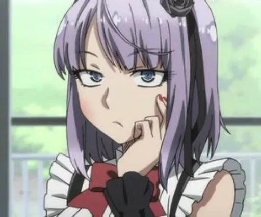 😕 Стикер «Dagashi Kashi» для Telegram