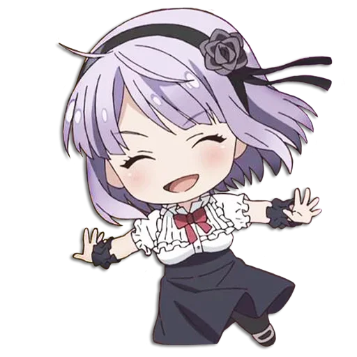 😌 Стикер «Dagashi Kashi» для Telegram