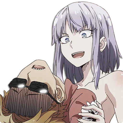 😣 Стикер «Dagashi Kashi» для Telegram