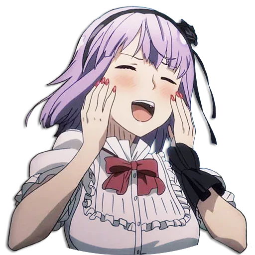 ☺️ Стикер «Dagashi Kashi» для Telegram