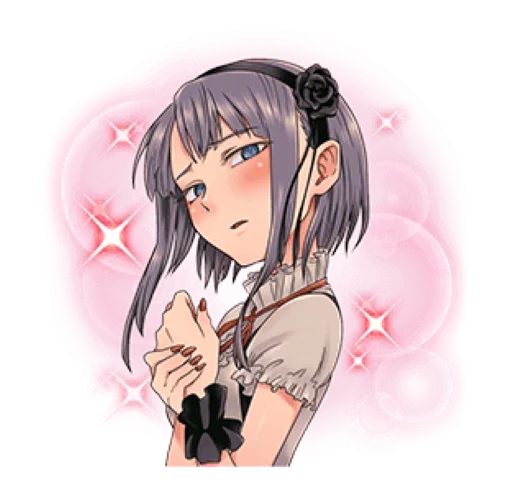 😍 Стикер «Dagashi Kashi» для Telegram