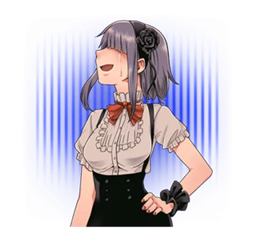 😓 Стикер «Dagashi Kashi» для Telegram