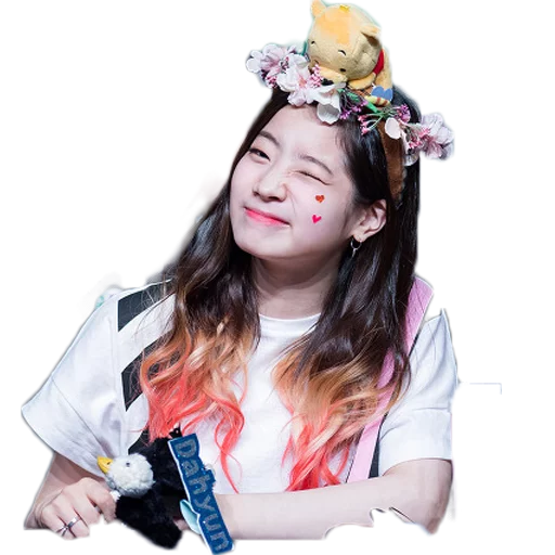 😖 Стикер «Dahyun TWice» для Telegram