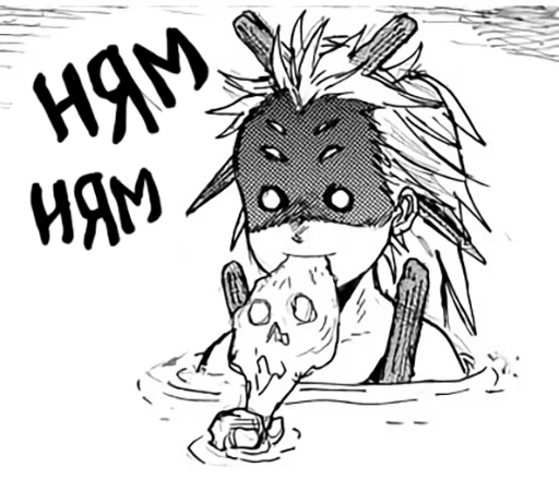 ◼️ Стикер «Dai dark» для Telegram