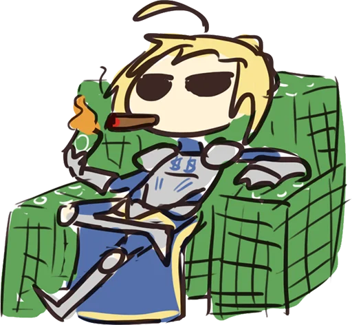 🚬 Стикер «DailyArturia» для Telegram