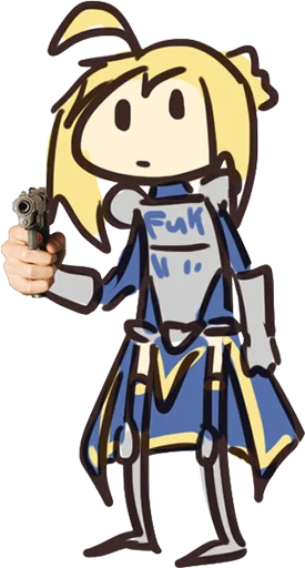 🔫 Стикер «DailyArturia» для Telegram