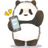 👋 Эмодзи «Ежедневная панда» для Telegram