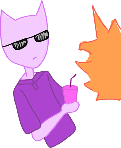 Стикерпак Killer Queen для Telegram