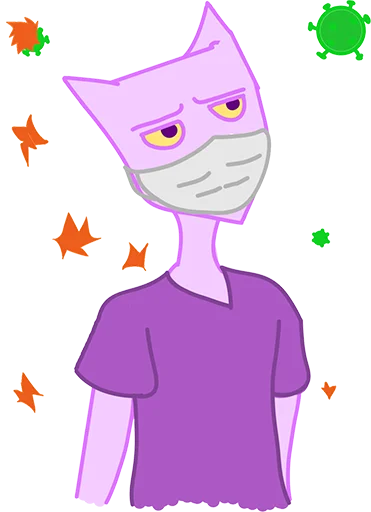 😷 Стикер «Killer Queen» для Telegram