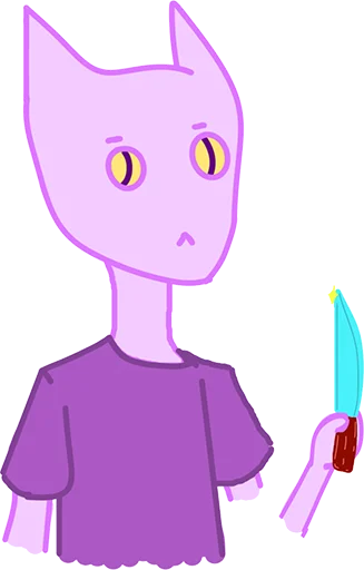 🔪 Стикер «Killer Queen» для Telegram
