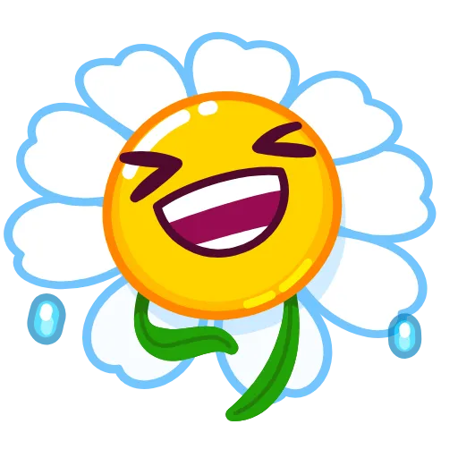 Стикерпак Daisy Romashka для Telegram