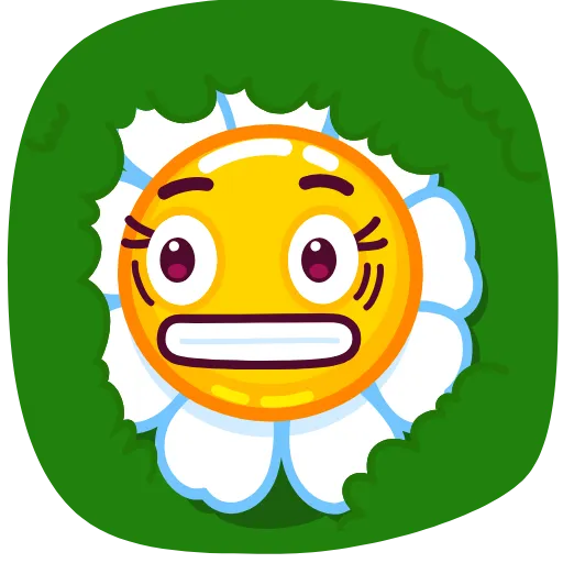 😬 Стикер «Daisy Romashka» для Telegram