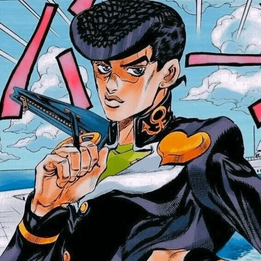 🌄 Стикер «Несокрушимый Алмаз JoJo» для Telegram