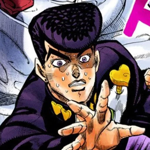 🌄 Стикер «Несокрушимый Алмаз JoJo» для Telegram