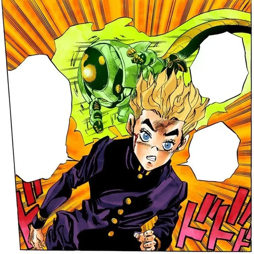 🌄 Стикер «Несокрушимый Алмаз JoJo» для Telegram