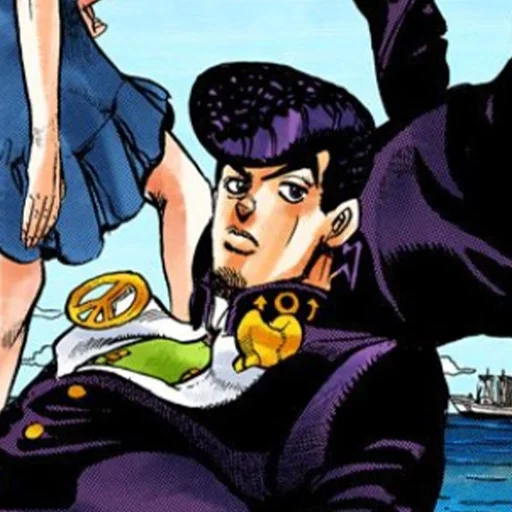 🌄 Стикер «Несокрушимый Алмаз JoJo» для Telegram
