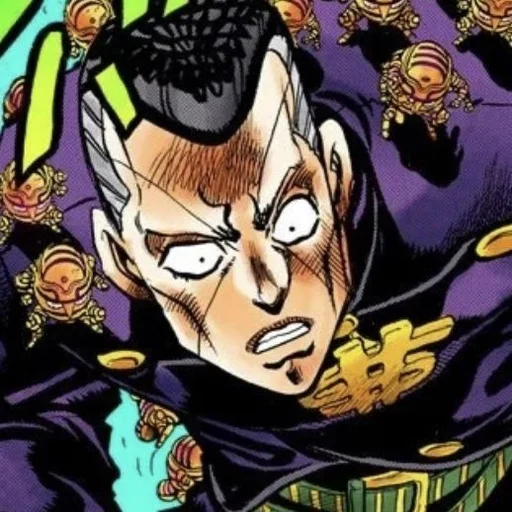 🌄 Стикер «Несокрушимый Алмаз JoJo» для Telegram