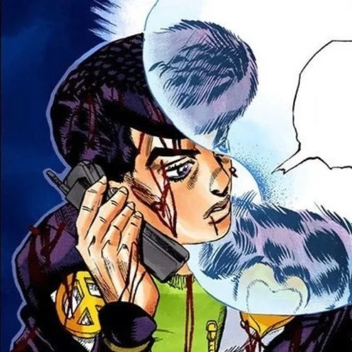 🌄 Стикер «Несокрушимый Алмаз JoJo» для Telegram