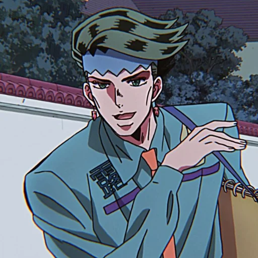 🌄 Стикер «Несокрушимый Алмаз JoJo» для Telegram