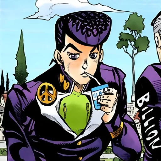 🌄 Стикер «Несокрушимый Алмаз JoJo» для Telegram
