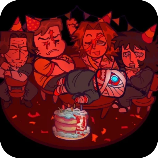 🎂 Стикер «Дайске» для Telegram