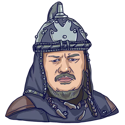 👨 Стикер «Dake Machete ©» для Telegram