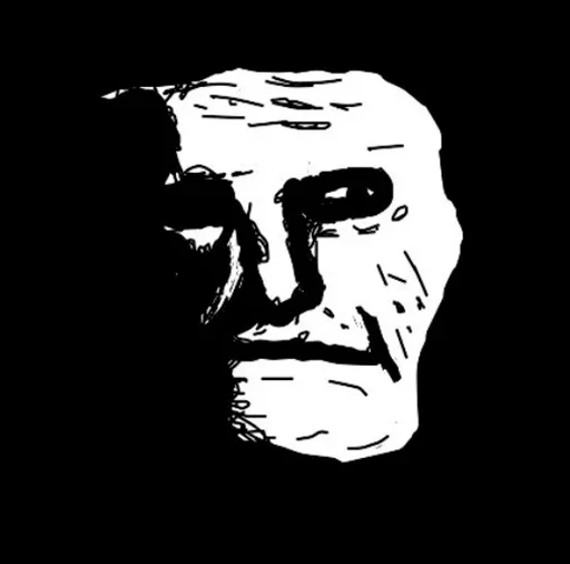 ⚫️ Стикер «Hmm» для Telegram