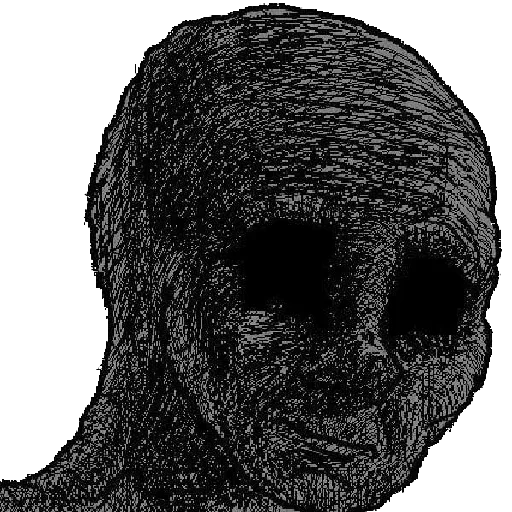 ⚫️ Стикер «Hmm» для Telegram