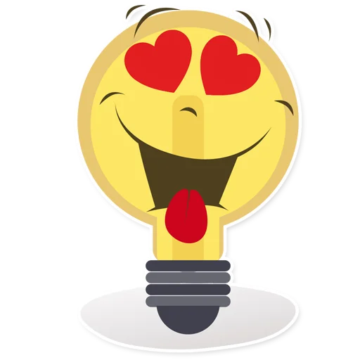 Стикерпак Лампочка для Telegram