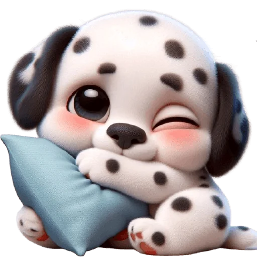🥱 Стикер «Далматинец» для Telegram