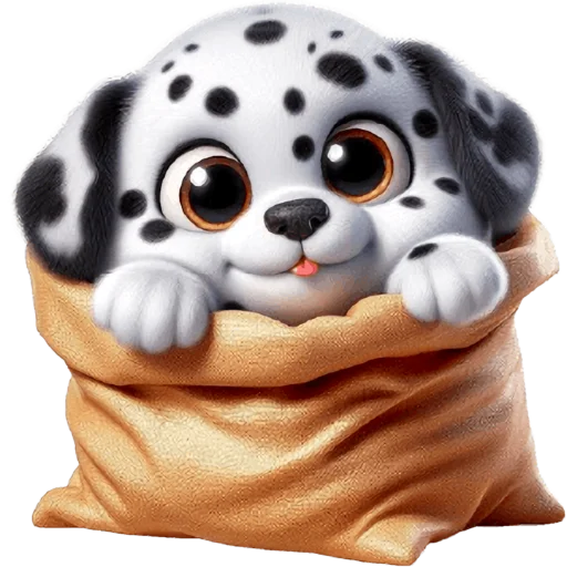 😝 Стикер «Далматинец» для Telegram