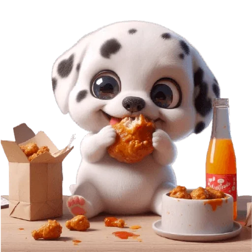 😋 Стикер «Далматинец» для Telegram