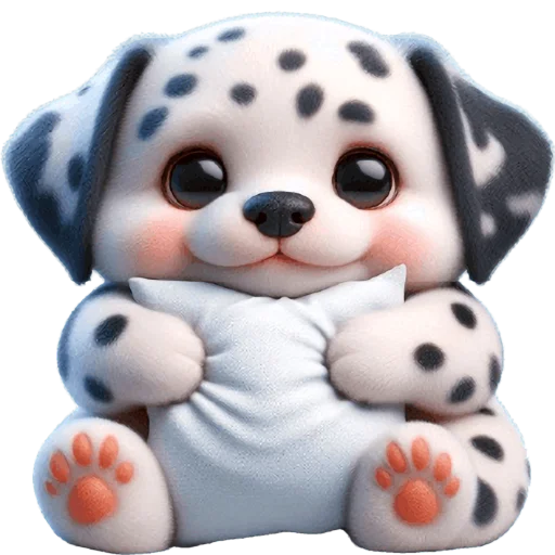 😴 Стикер «Далматинец» для Telegram