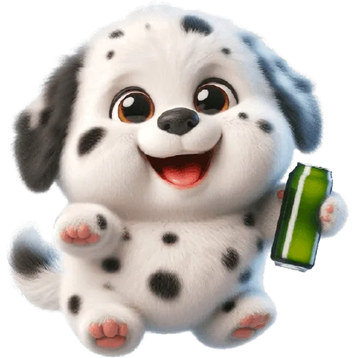 🍺 Стикер «Далматинец» для Telegram