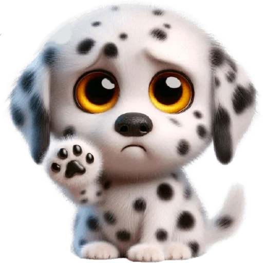🥺 Стикер «Далматинец» для Telegram
