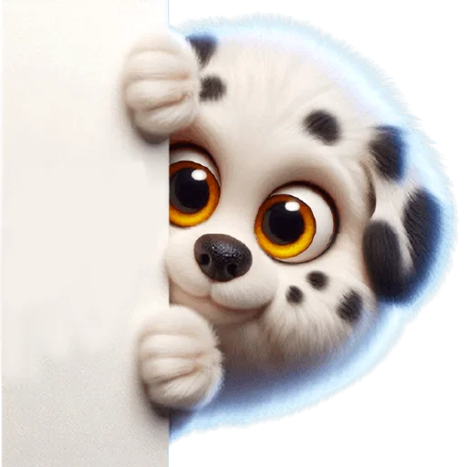 👀 Стикер «Далматинец» для Telegram