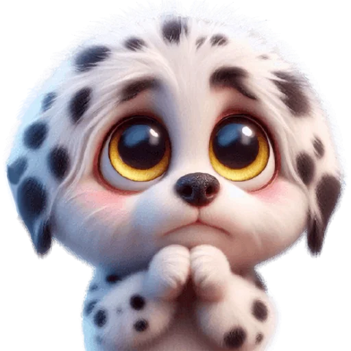 🥺 Стикер «Далматинец» для Telegram
