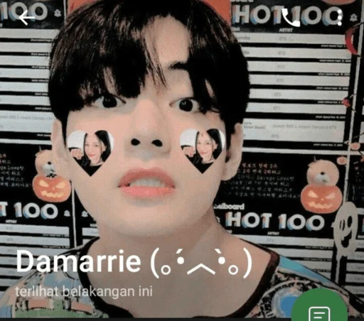 Стикерпак taehyung bts для Telegram