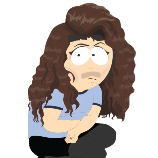 👱‍♀ Стикер «South Park 2» для Telegram